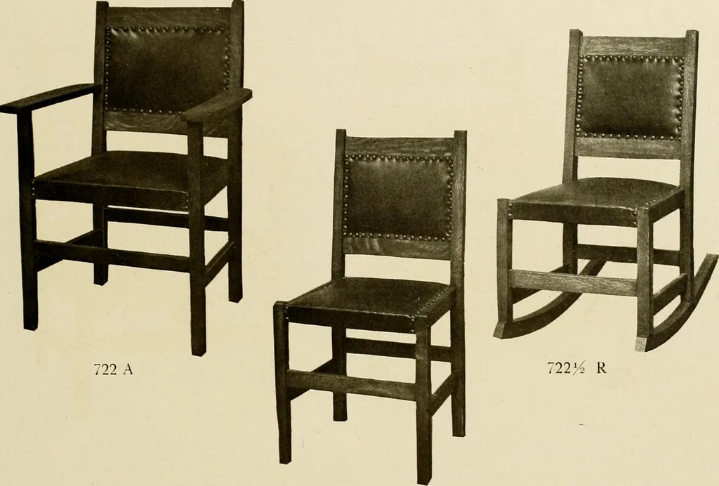 An illustration from Fancy chairs and rockers, 1909, leaf 41