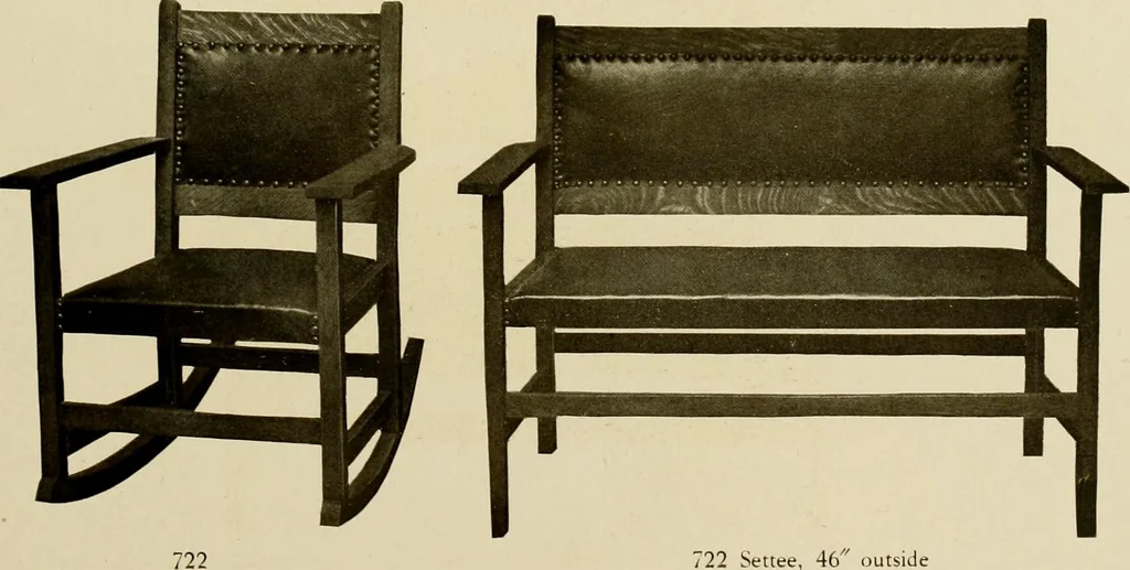 An illustration from Fancy chairs and rockers, 1909, leaf 41