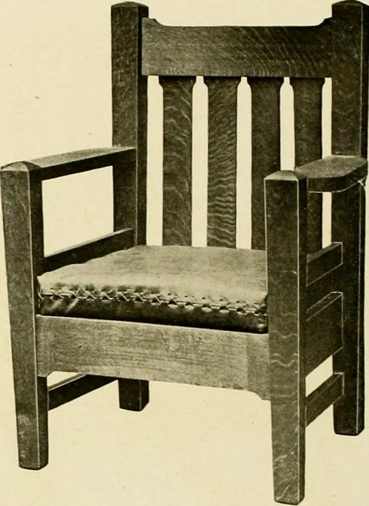 An illustration from Fancy chairs and rockers, 1909, leaf 44