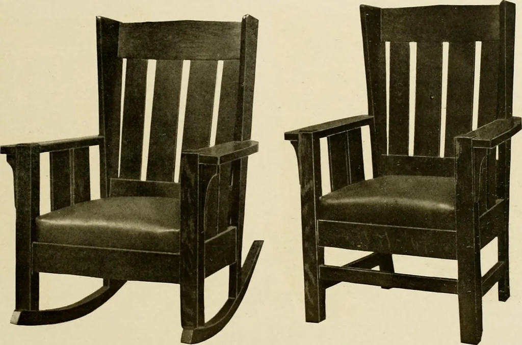 An illustration from Fancy chairs and rockers, 1909, leaf 45
