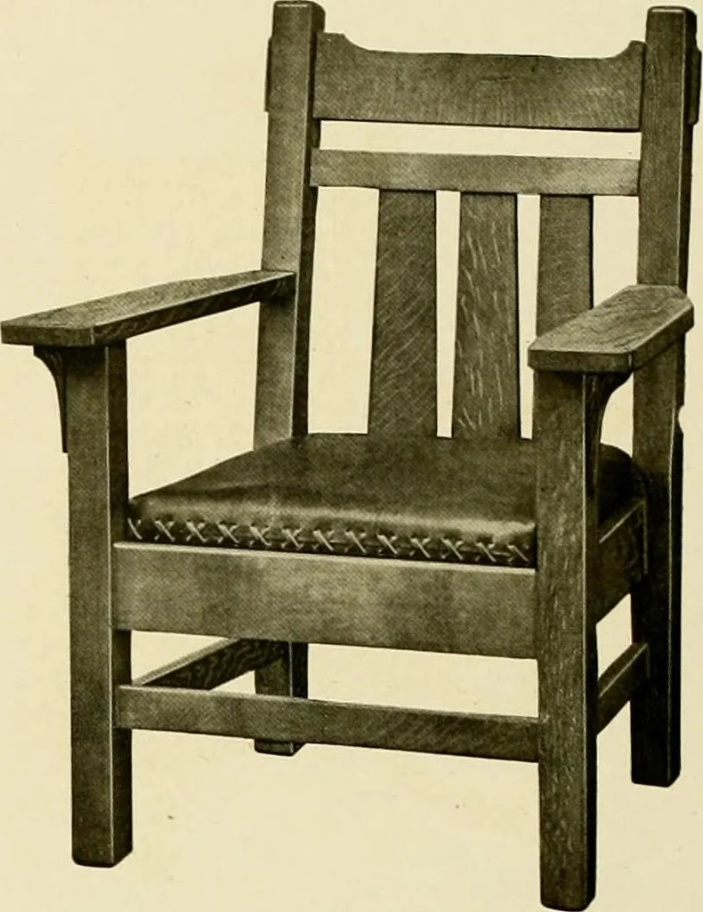 An illustration from Fancy chairs and rockers, 1909, leaf 46
