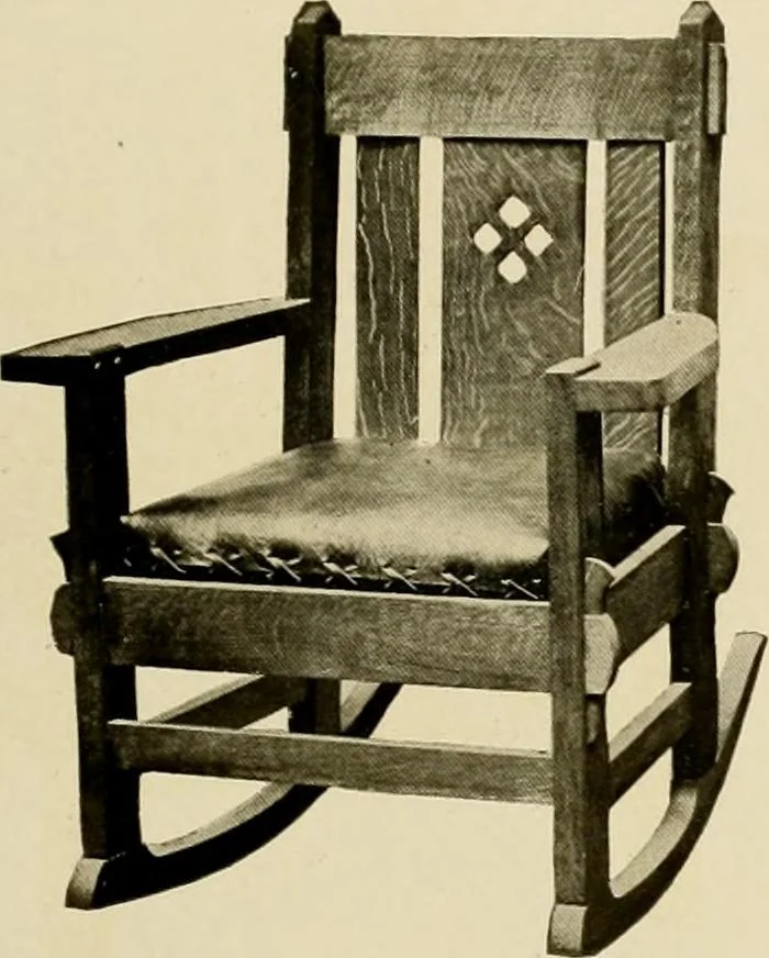 An illustration from Fancy chairs and rockers, 1909, leaf 47