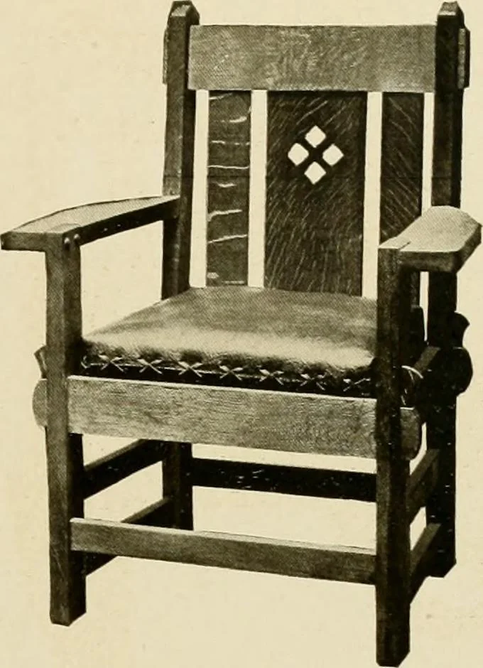 An illustration from Fancy chairs and rockers, 1909, leaf 47