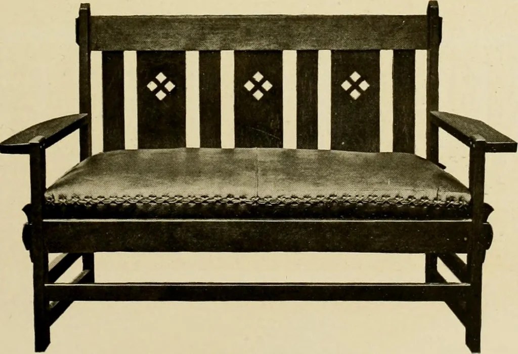 An illustration from Fancy chairs and rockers, 1909, leaf 47