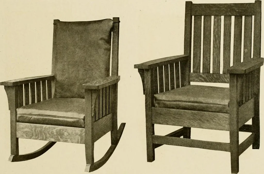 An illustration from Fancy chairs and rockers, 1909, leaf 49