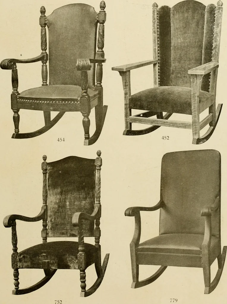 An illustration from Fancy chairs and rockers, 1909, leaf 5