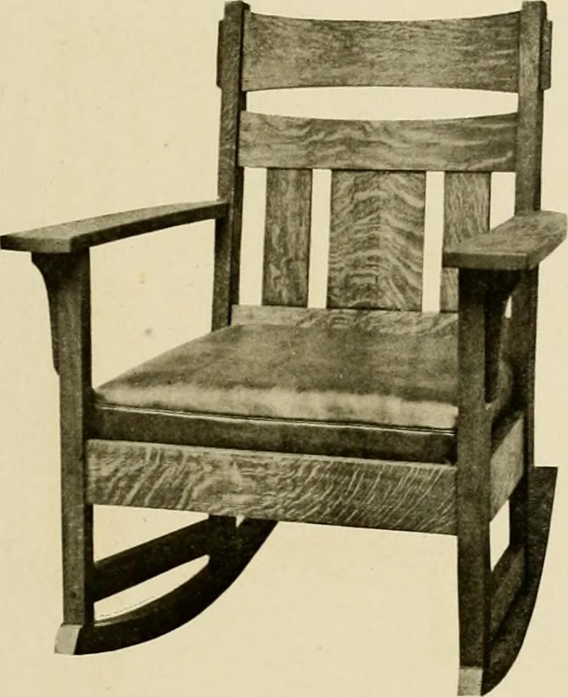 An illustration from Fancy chairs and rockers, 1909, leaf 53
