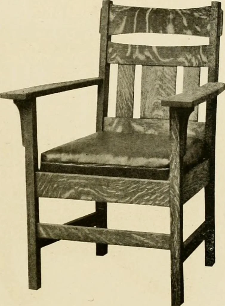 An illustration from Fancy chairs and rockers, 1909, leaf 53