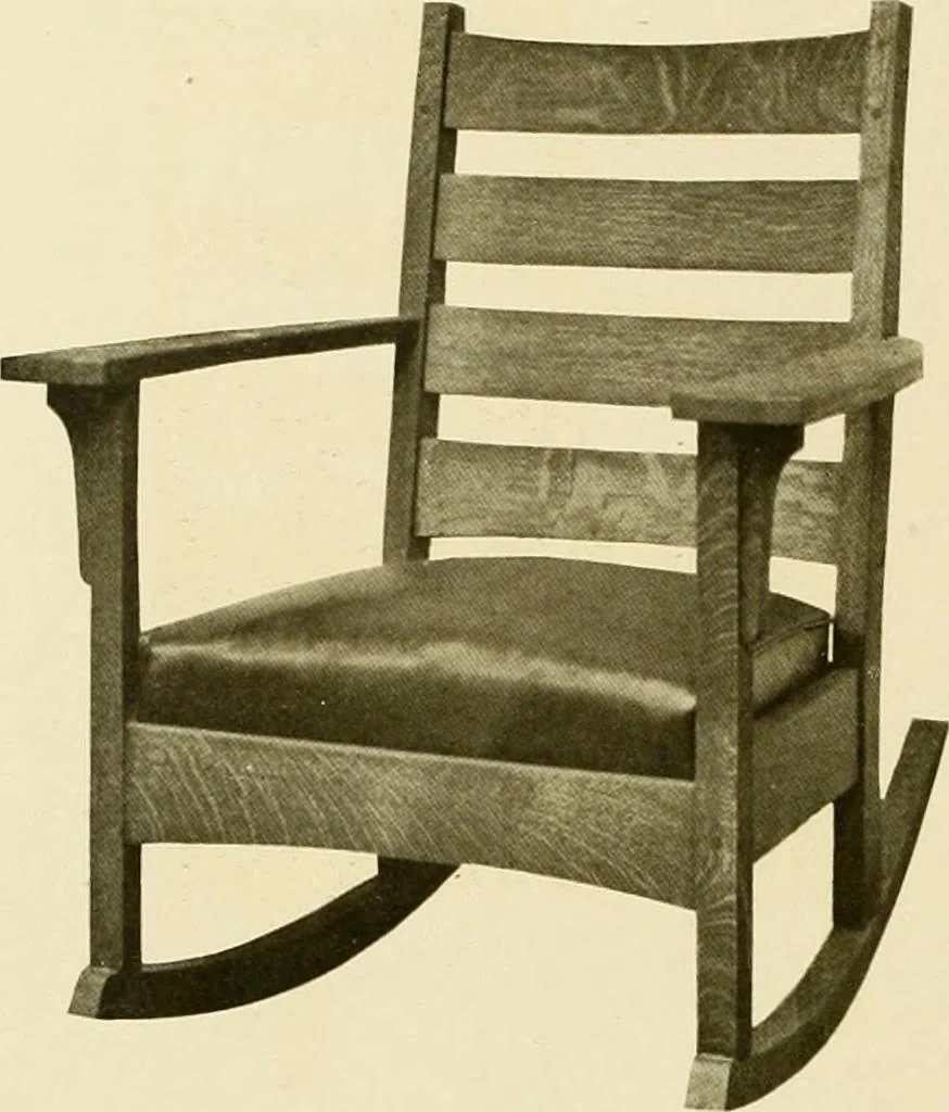 An illustration from Fancy chairs and rockers, 1909, leaf 54