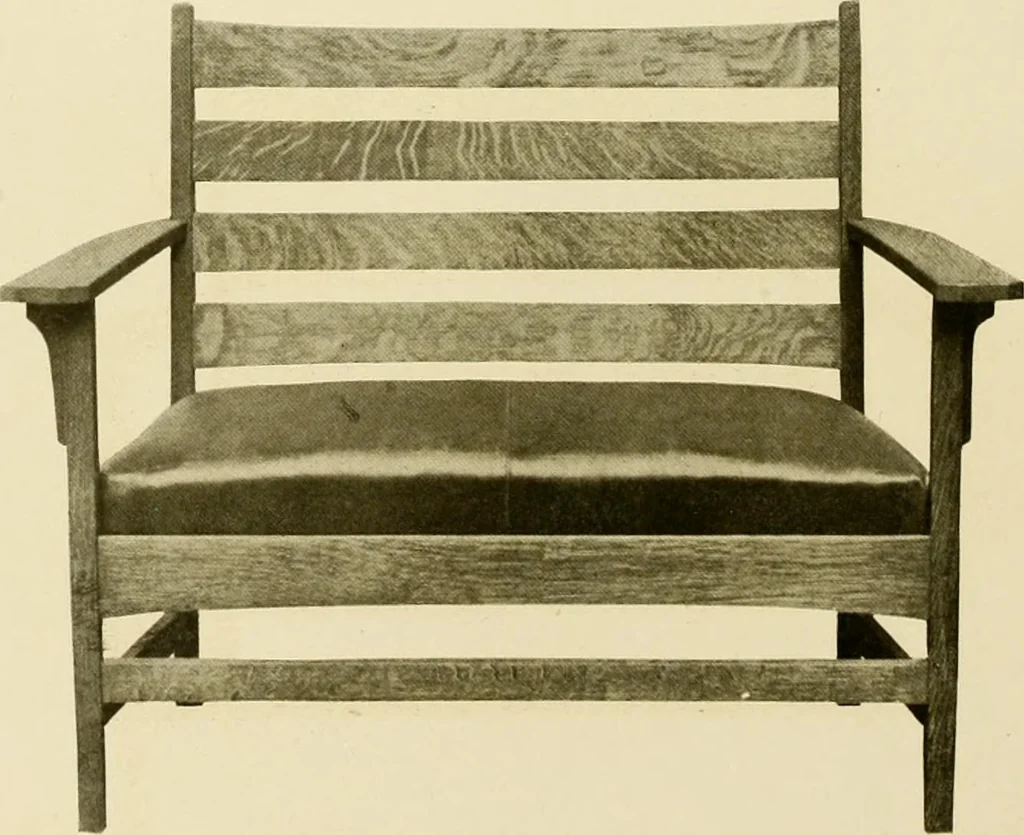 An illustration from Fancy chairs and rockers, 1909, leaf 54