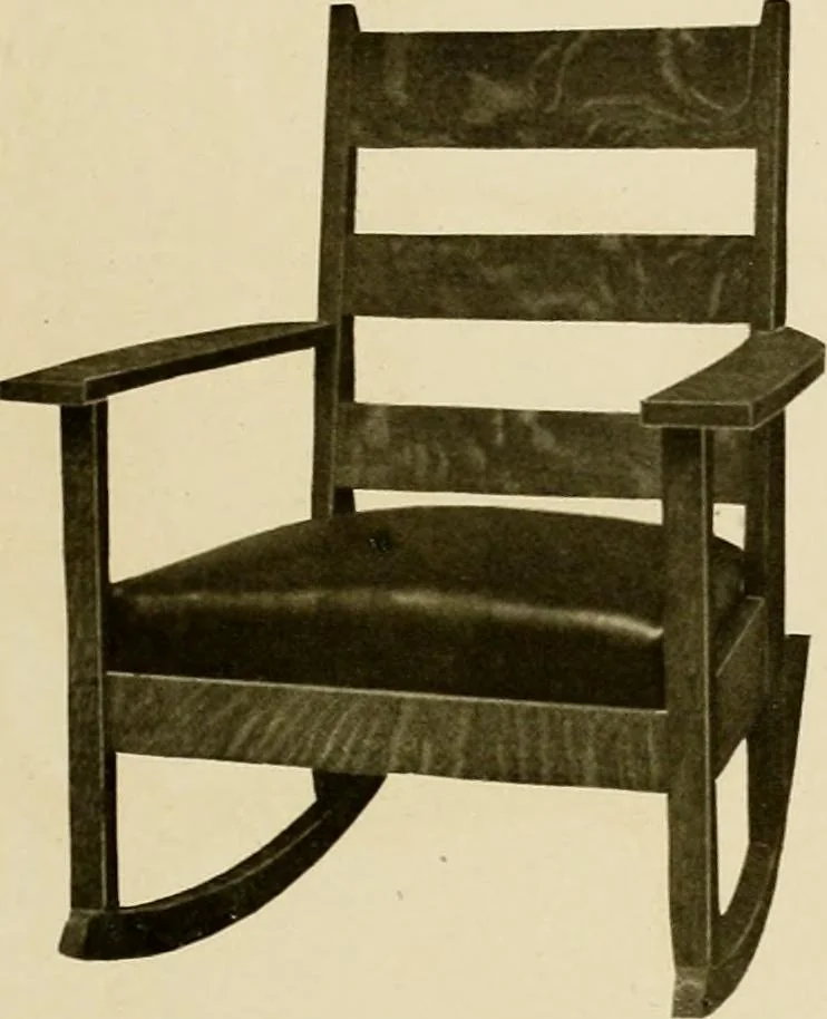 An illustration from Fancy chairs and rockers, 1909, leaf 55
