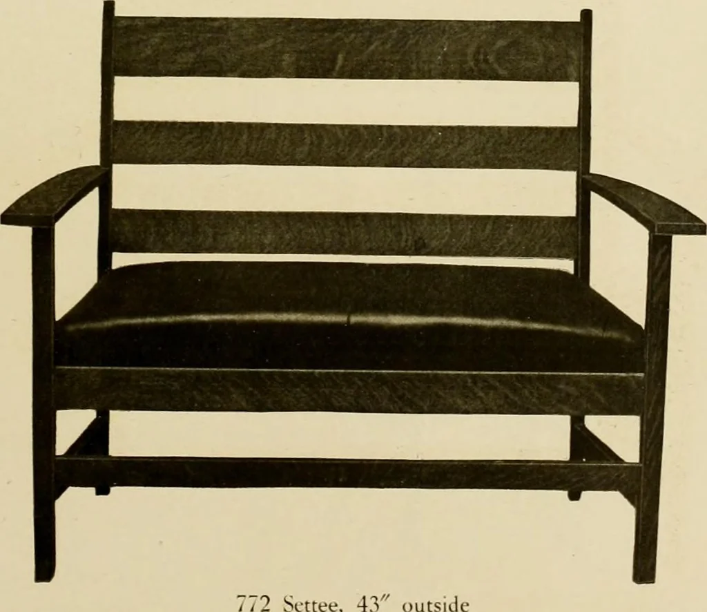 An illustration from Fancy chairs and rockers, 1909, leaf 55