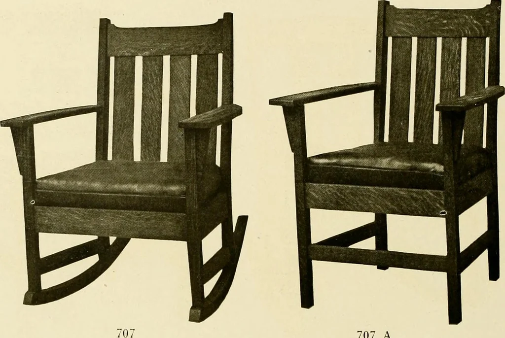 An illustration from Fancy chairs and rockers, 1909, leaf 56