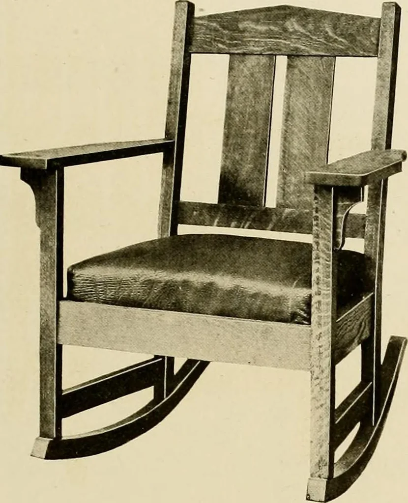 An illustration from Fancy chairs and rockers, 1909, leaf 57