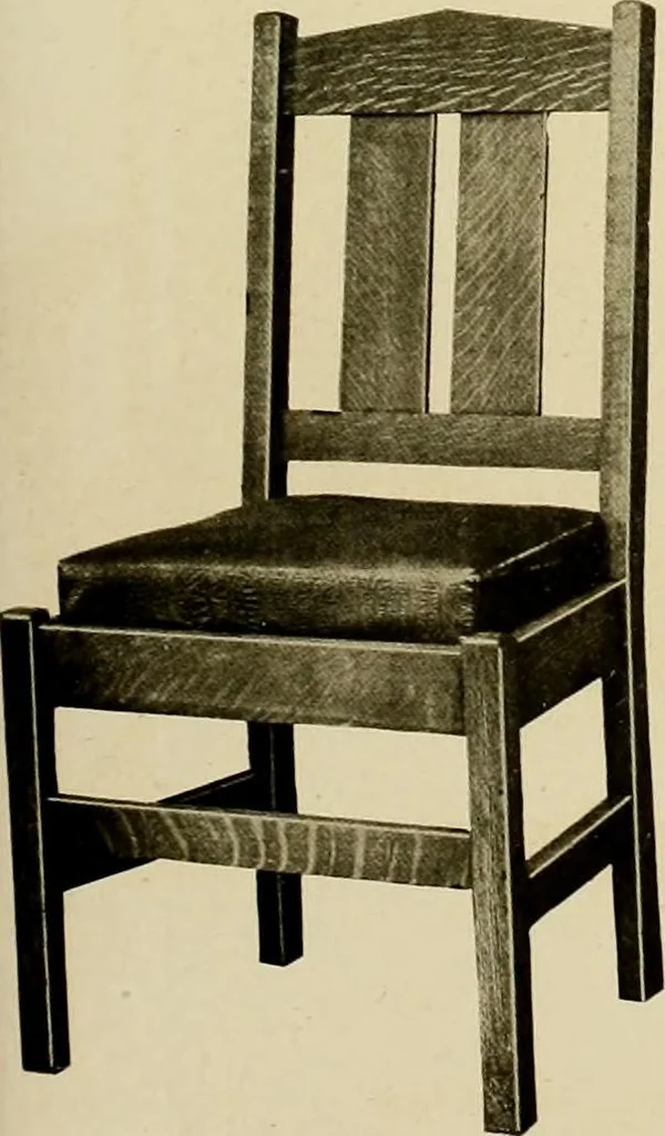 An illustration from Fancy chairs and rockers, 1909, leaf 57