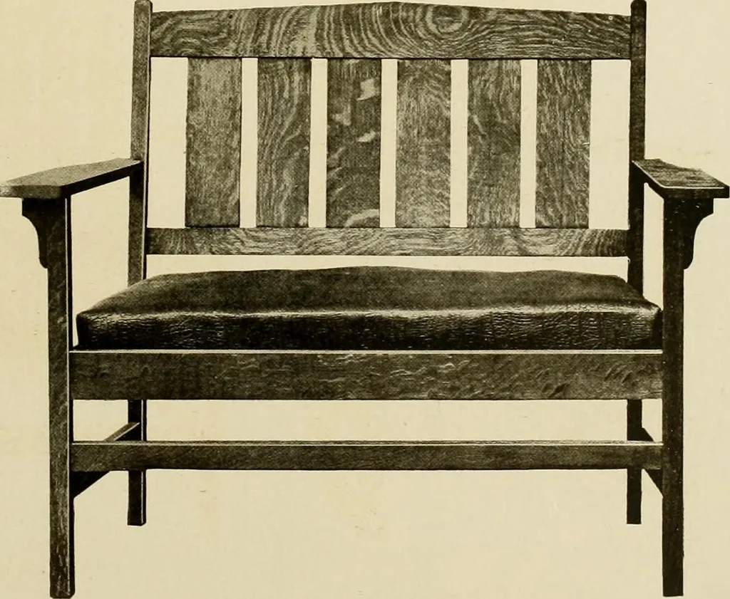 An illustration from Fancy chairs and rockers, 1909, leaf 57