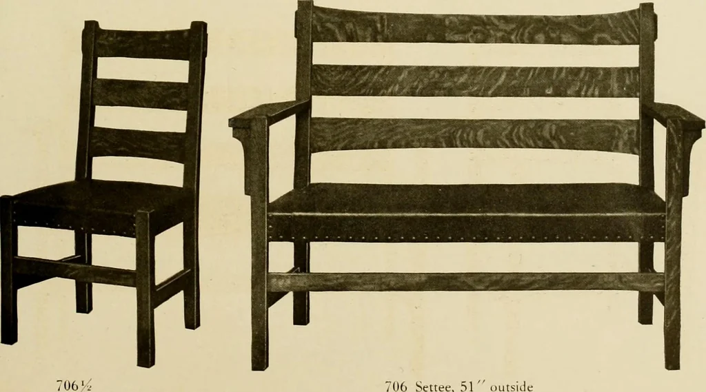 An illustration from Fancy chairs and rockers, 1909, leaf 59