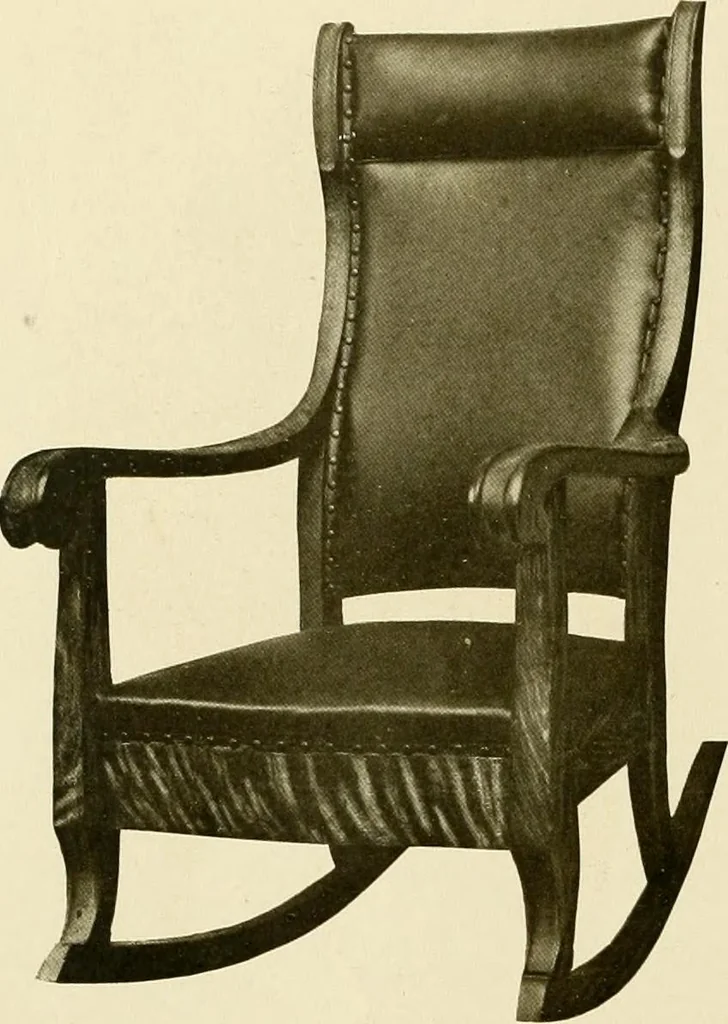 An illustration from Fancy chairs and rockers, 1909, leaf 6