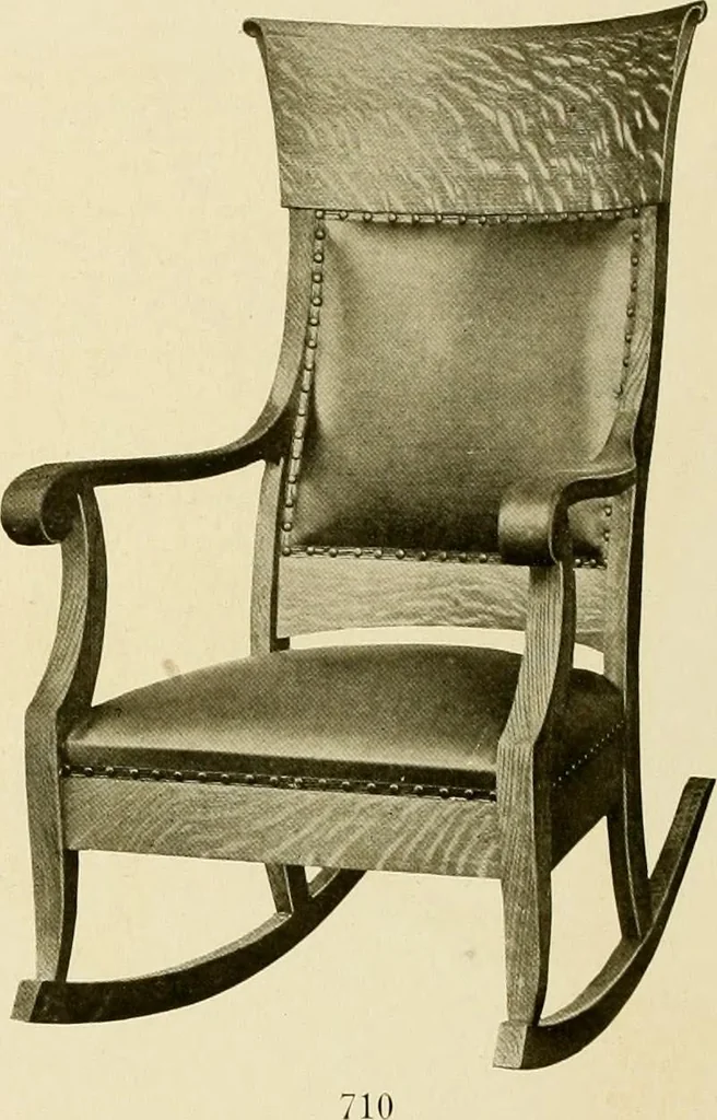 An illustration from Fancy chairs and rockers, 1909, leaf 6