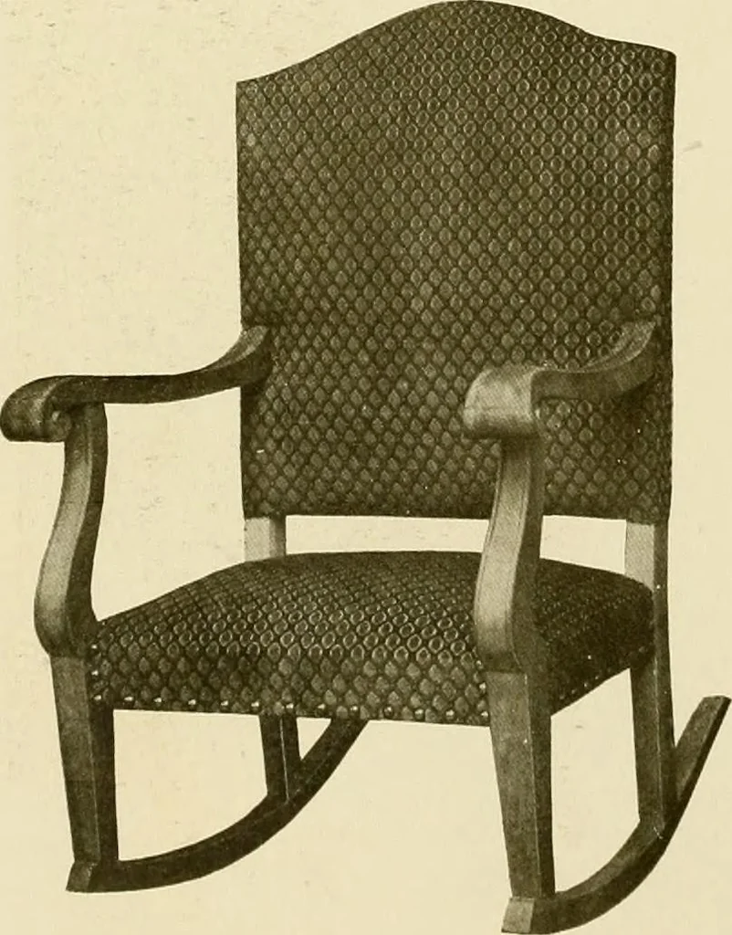An illustration from Fancy chairs and rockers, 1909, leaf 6