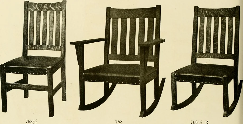 An illustration from Fancy chairs and rockers, 1909, leaf 60