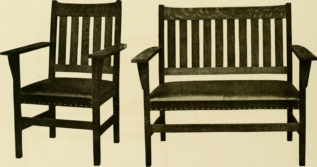 An illustration from Fancy chairs and rockers, 1909, leaf 60