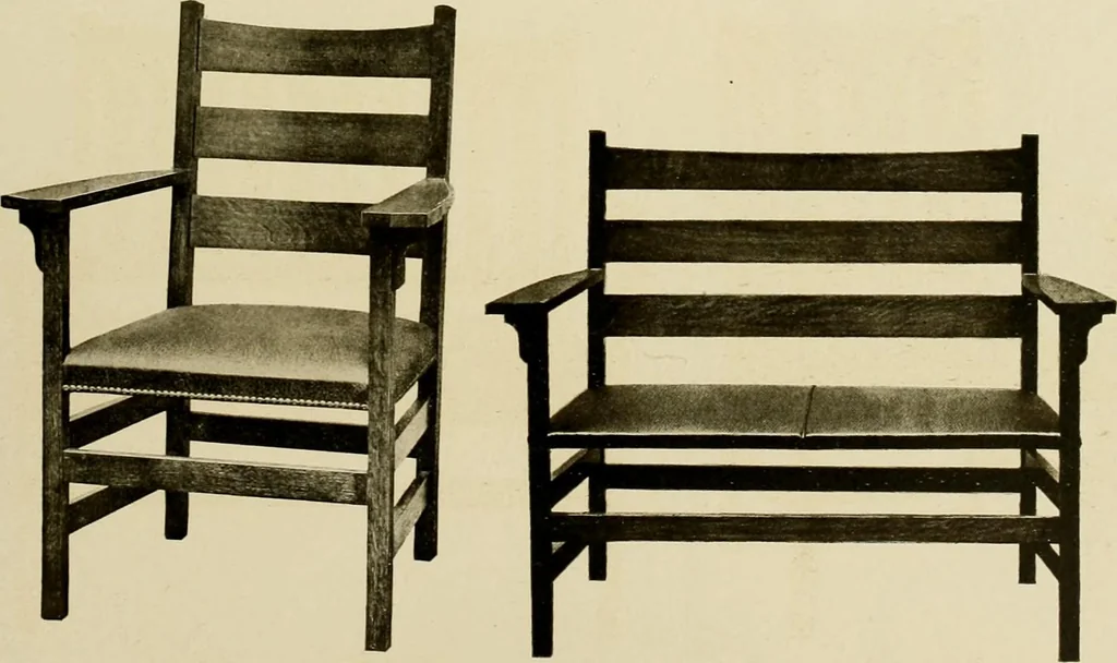 An illustration from Fancy chairs and rockers, 1909, leaf 61