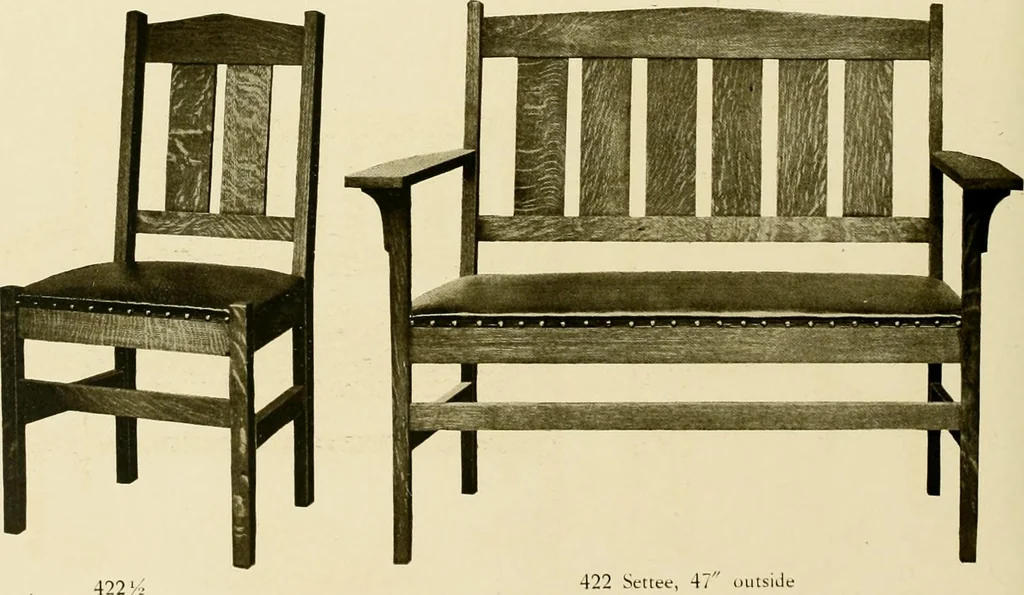 An illustration from Fancy chairs and rockers, 1909, leaf 62