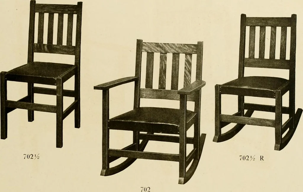 An illustration from Fancy chairs and rockers, 1909, leaf 63