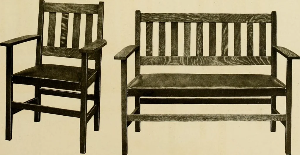 An illustration from Fancy chairs and rockers, 1909, leaf 63