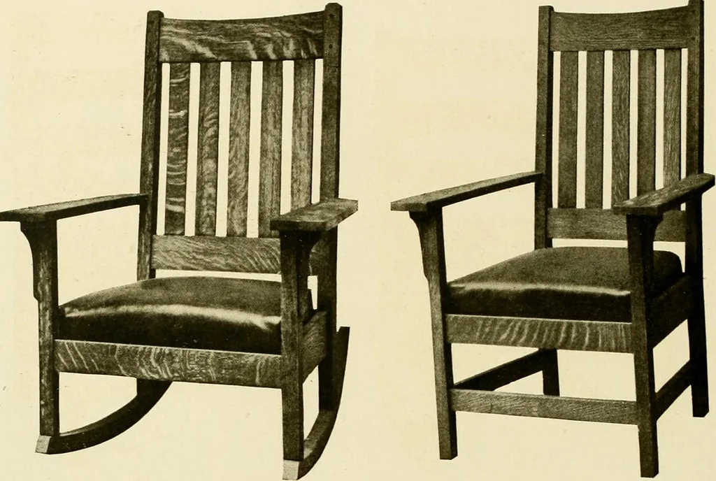 An illustration from Fancy chairs and rockers, 1909, leaf 64