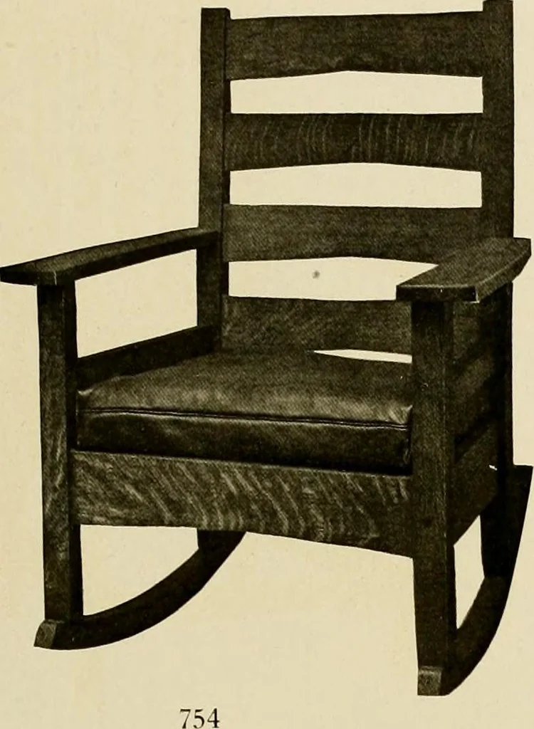 An illustration from Fancy chairs and rockers, 1909, leaf 65