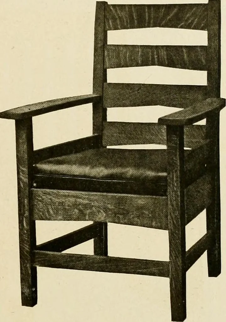 An illustration from Fancy chairs and rockers, 1909, leaf 65