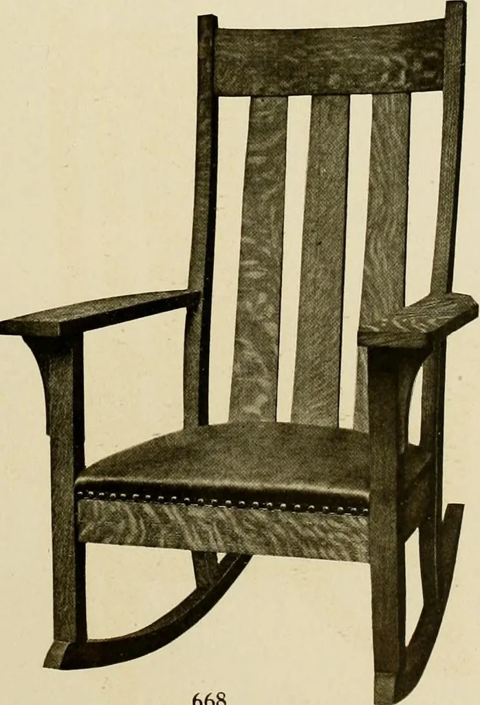 An illustration from Fancy chairs and rockers, 1909, leaf 65
