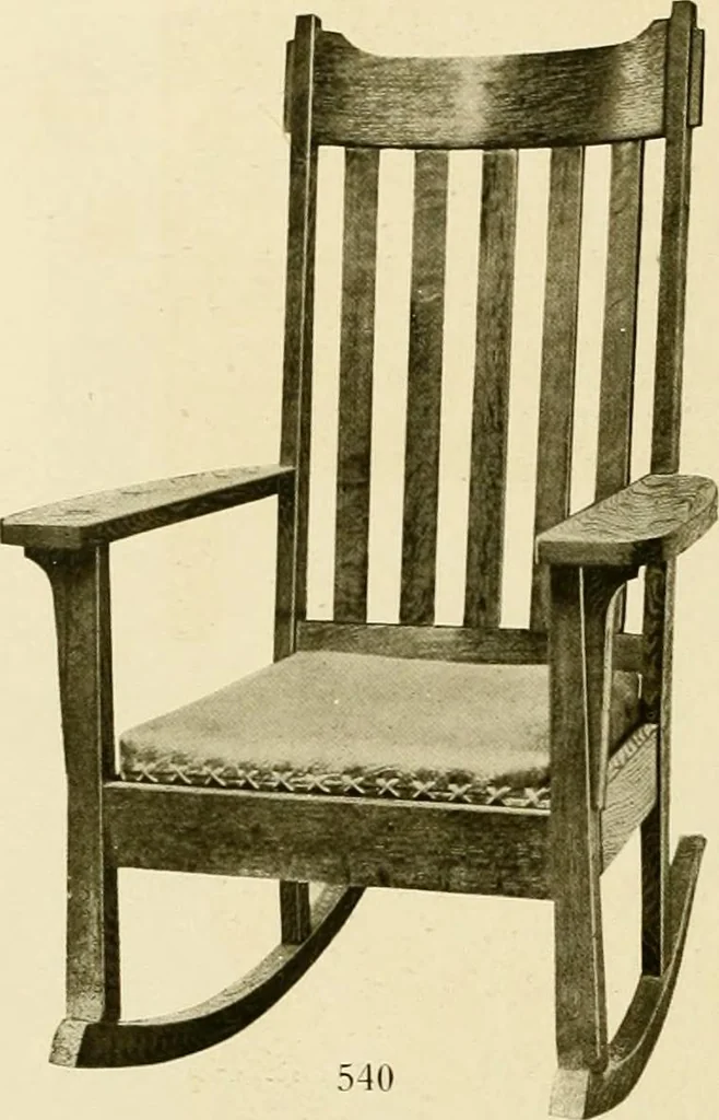 An illustration from Fancy chairs and rockers, 1909, leaf 66