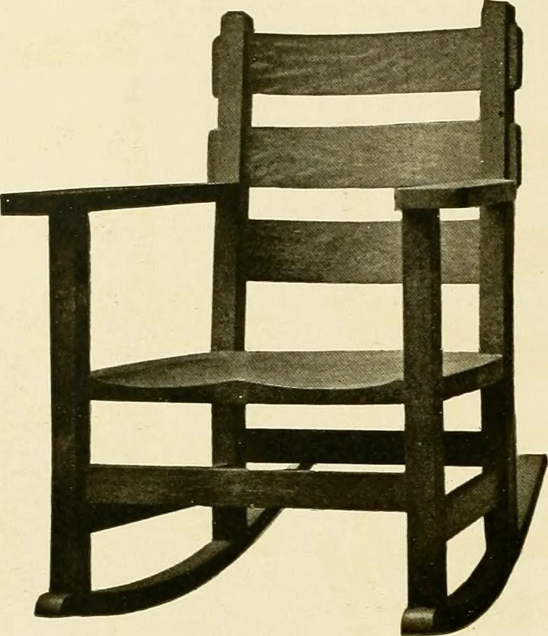 An illustration from Fancy chairs and rockers, 1909, leaf 68