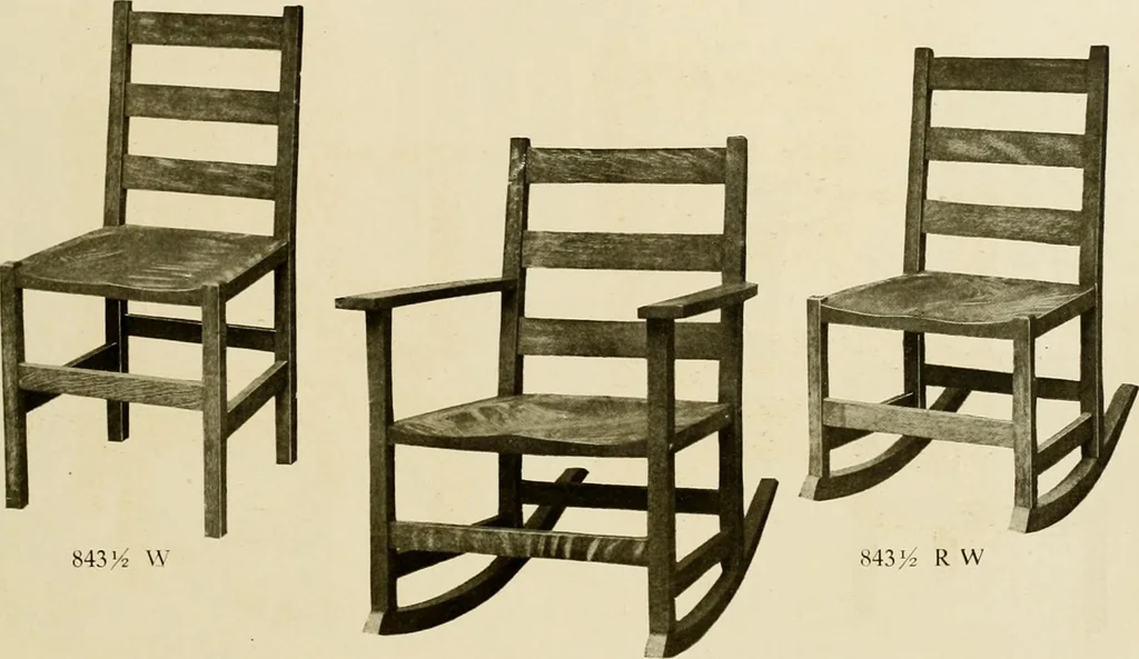 An illustration from Fancy chairs and rockers, 1909, leaf 69