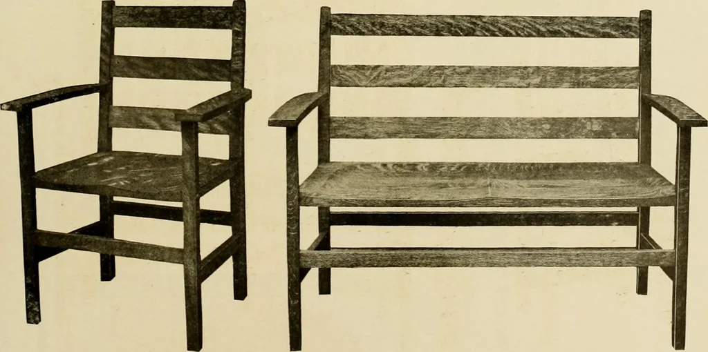 An illustration from Fancy chairs and rockers, 1909, leaf 69