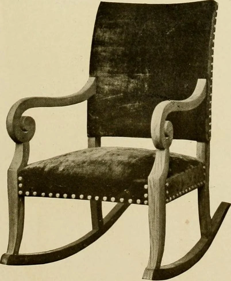 An illustration from Fancy chairs and rockers, 1909, leaf 7