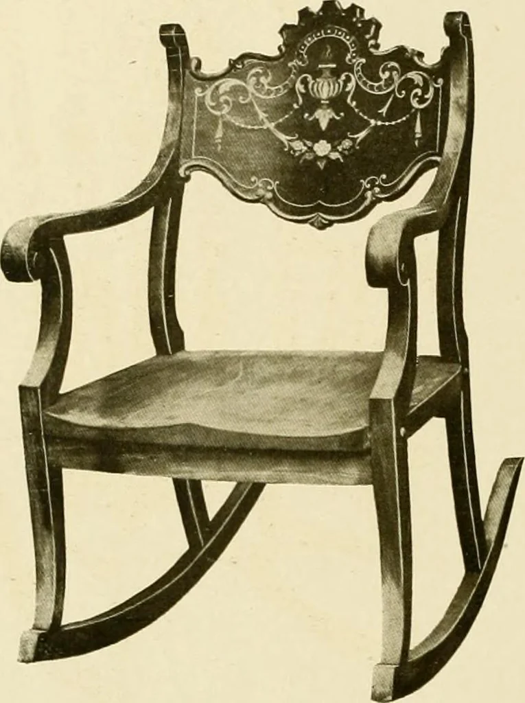 An illustration from Fancy chairs and rockers, 1909, leaf 72