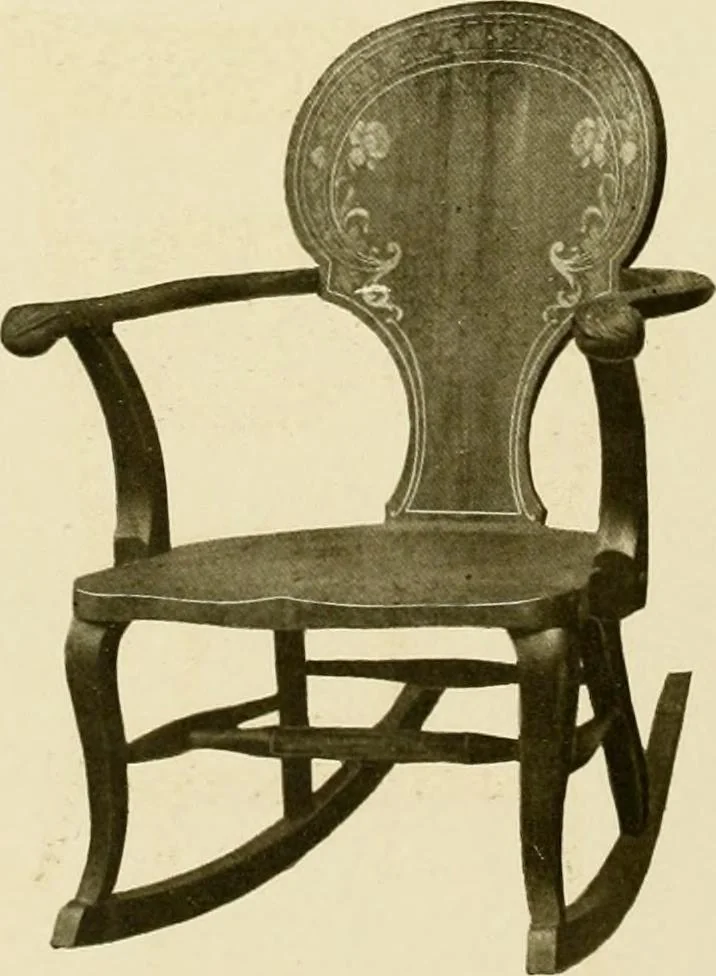 An illustration from Fancy chairs and rockers, 1909, leaf 72