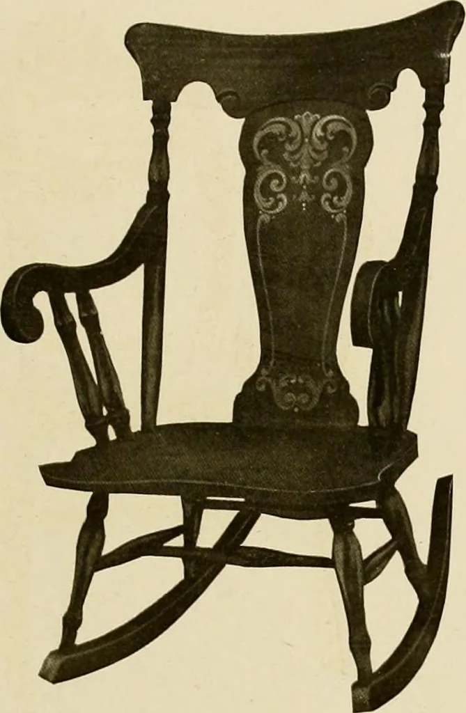 An illustration from Fancy chairs and rockers, 1909, leaf 73