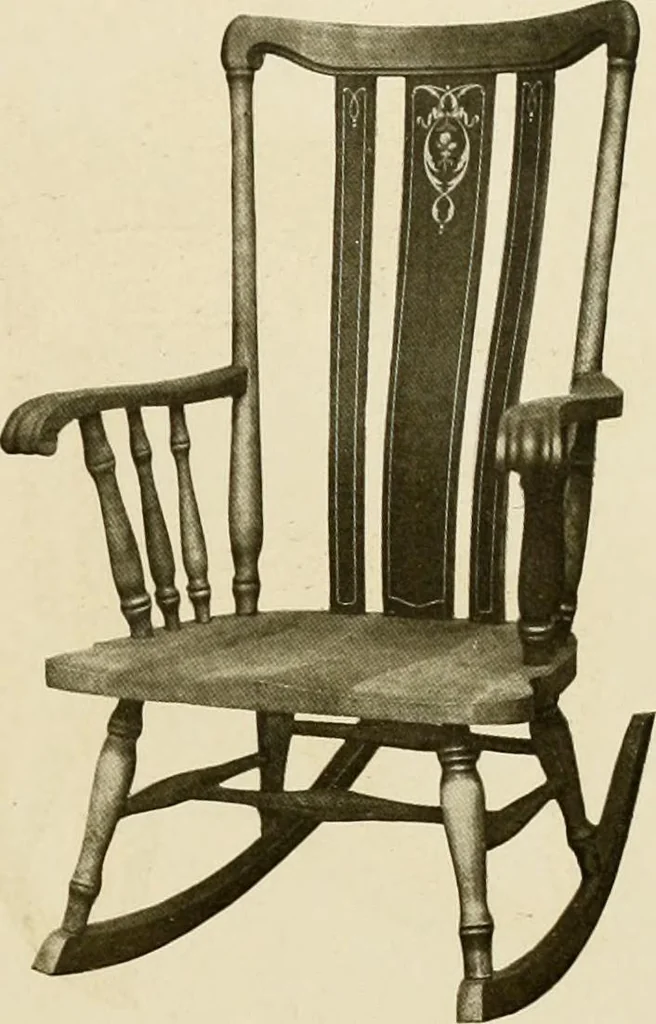 An illustration from Fancy chairs and rockers, 1909, leaf 73