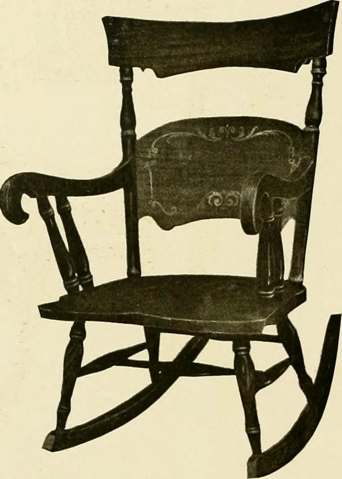 An illustration from Fancy chairs and rockers, 1909, leaf 74
