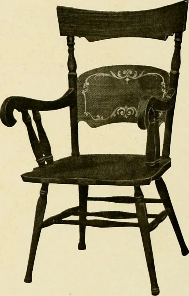An illustration from Fancy chairs and rockers, 1909, leaf 74