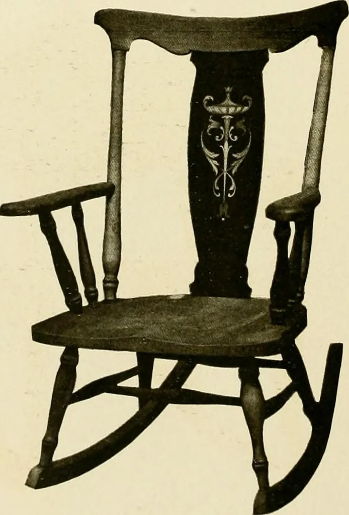 An illustration from Fancy chairs and rockers, 1909, leaf 74