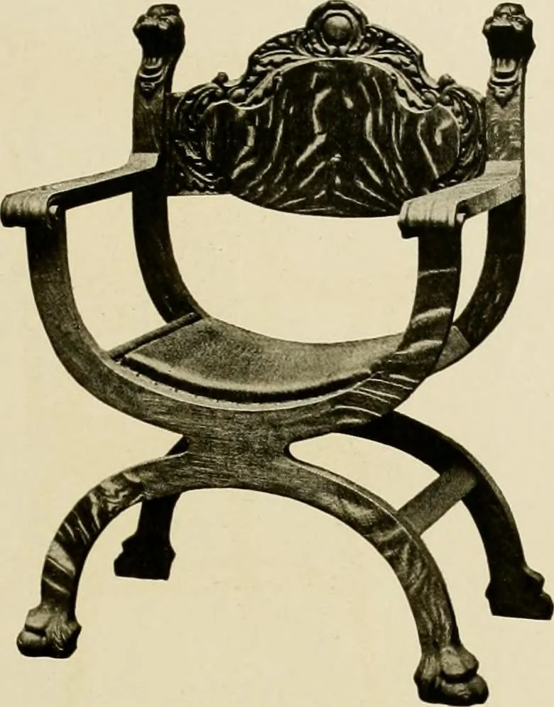 An illustration from Fancy chairs and rockers, 1909, leaf 75