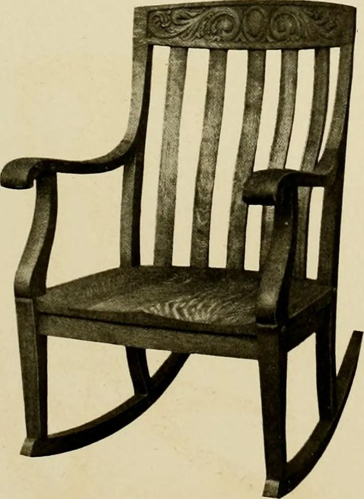 An illustration from Fancy chairs and rockers, 1909, leaf 75