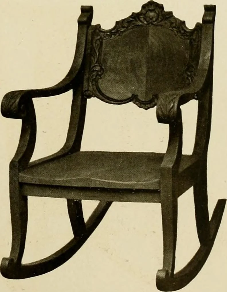 An illustration from Fancy chairs and rockers, 1909, leaf 75