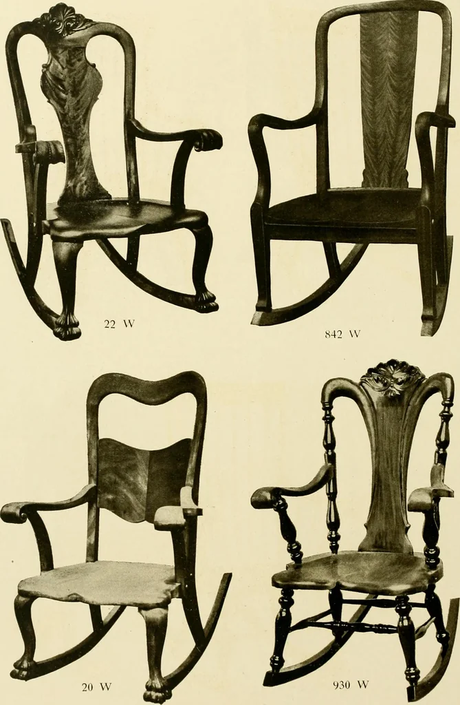 An illustration from Fancy chairs and rockers, 1909, leaf 76